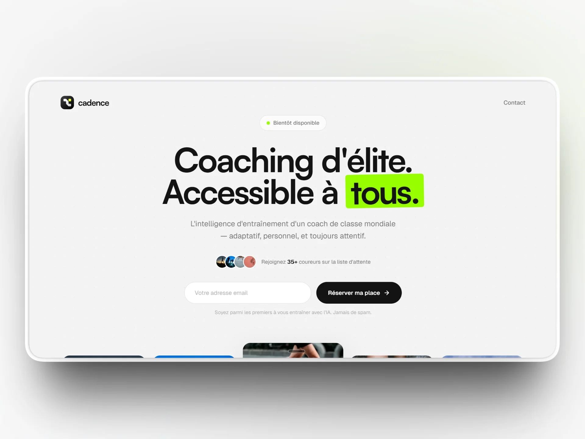 Cadence AI Running Coach